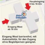 Lageplan Büros von Aktiv DabeiSein e.V., Baumschulenallee 20, 30625 Hannover